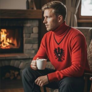 Geiger Stratton Mountain 50th Anniversary Ski Sweater